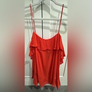 Free People Vibrant Red Dress Small
